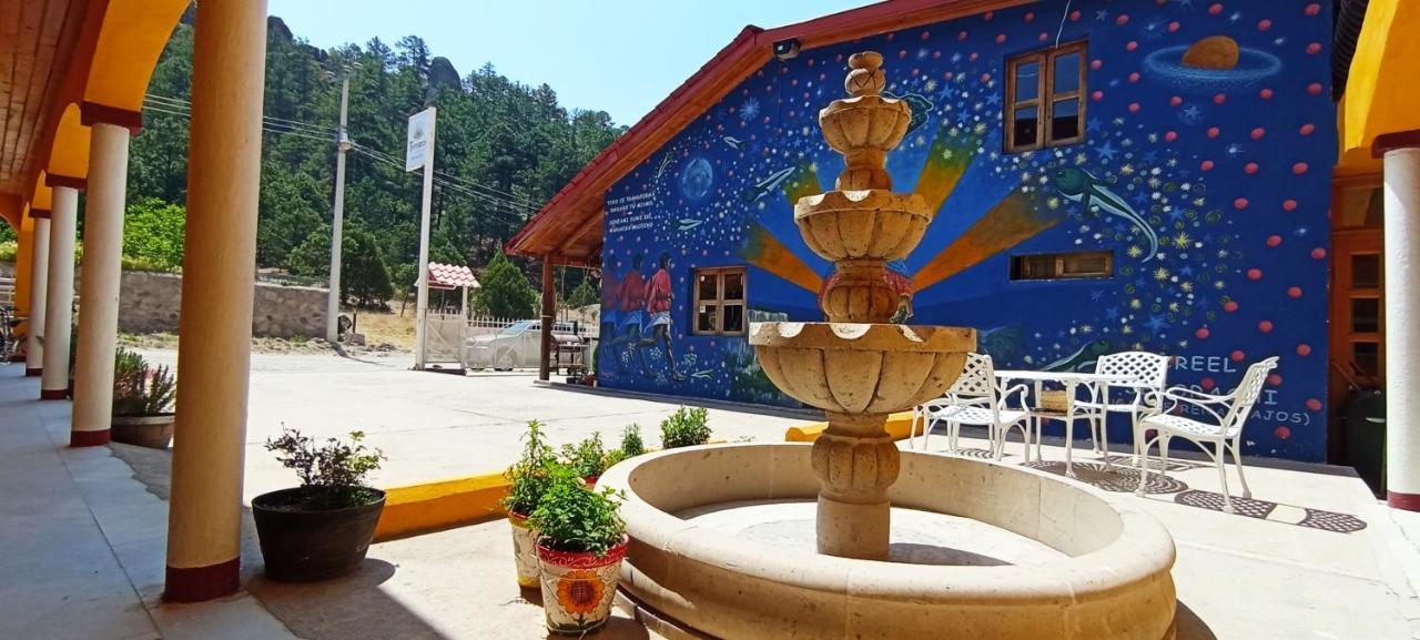 Hotel Ecologico Temazcal Creel Eksteriør bilde